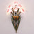 Blossom Elegance Floral Wall Sconce