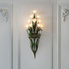 Blossom Elegance Floral Wall Sconce